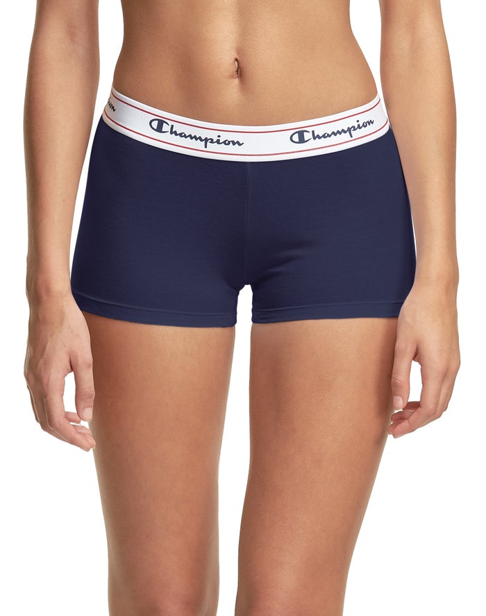 Calzoncillos Champion Mujer - logo ( Azul Marino ) 5867903-HV